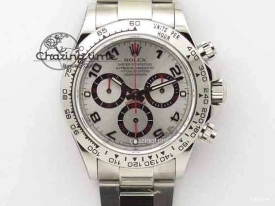 MiroTime 0423 Daytona 116506 Clean 1:1 Best Edition Ice Blue Dial Crystal Markers on SS Bracelet SA4130 V Popular 1702